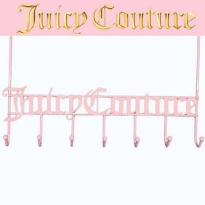 Juicy Couture Home Signature Logo Decorative Over The Door Hooks